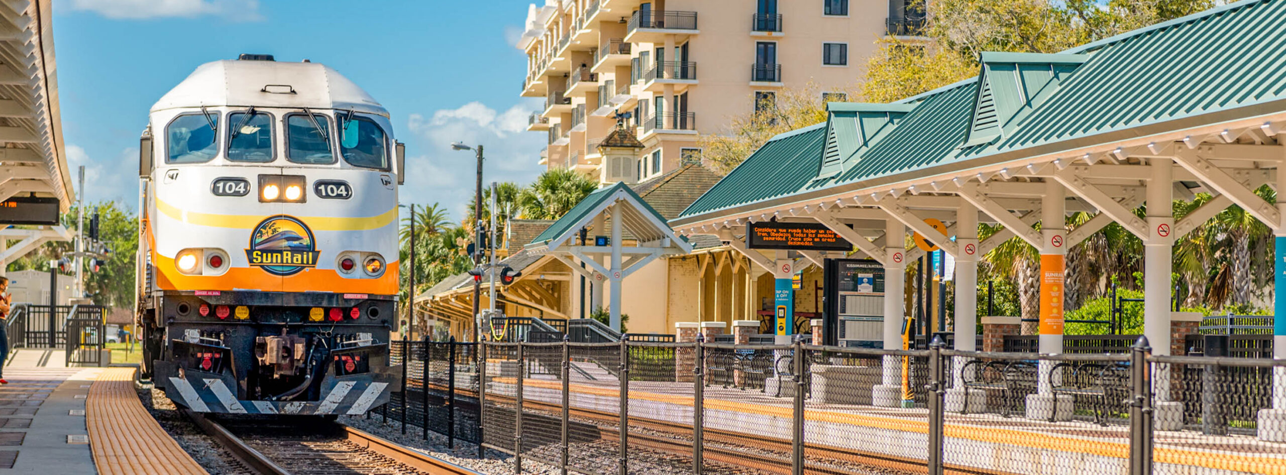 Masthead image - Kissimmee Station and SunRail Train