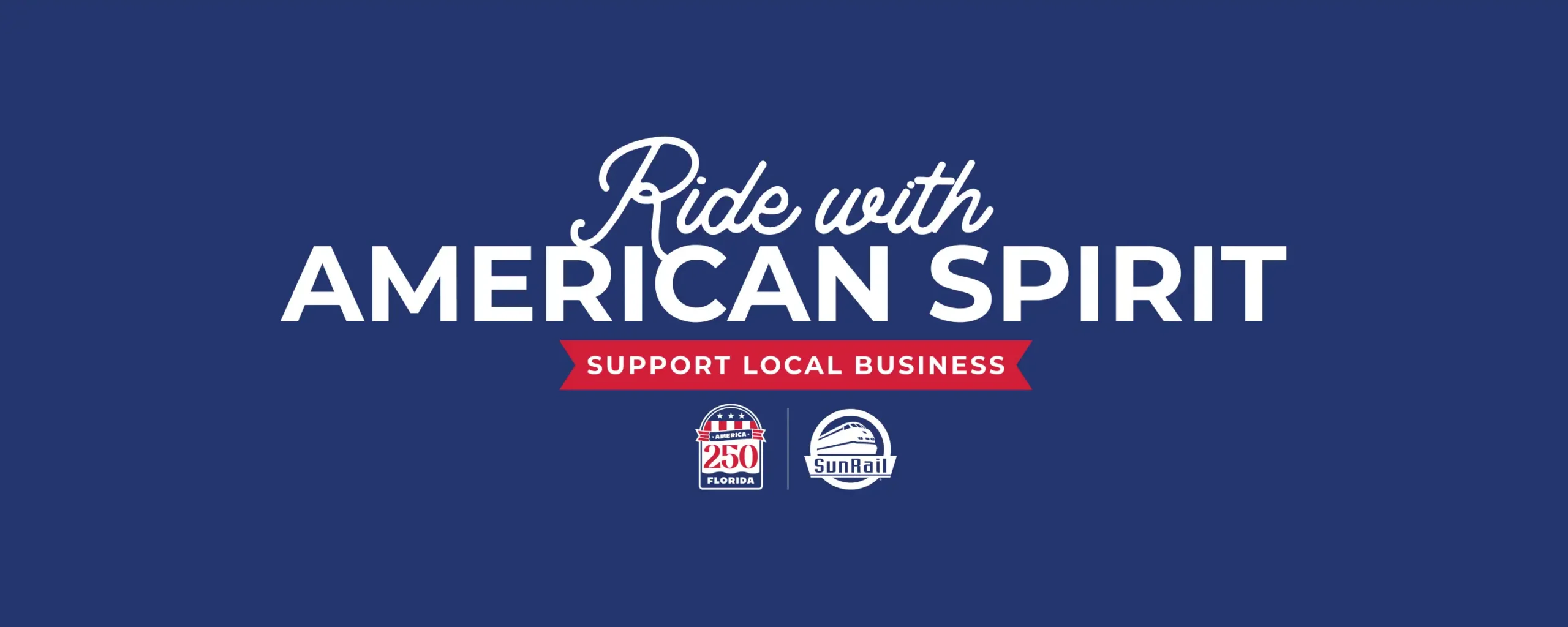 Ride with American spirit. Support local business.