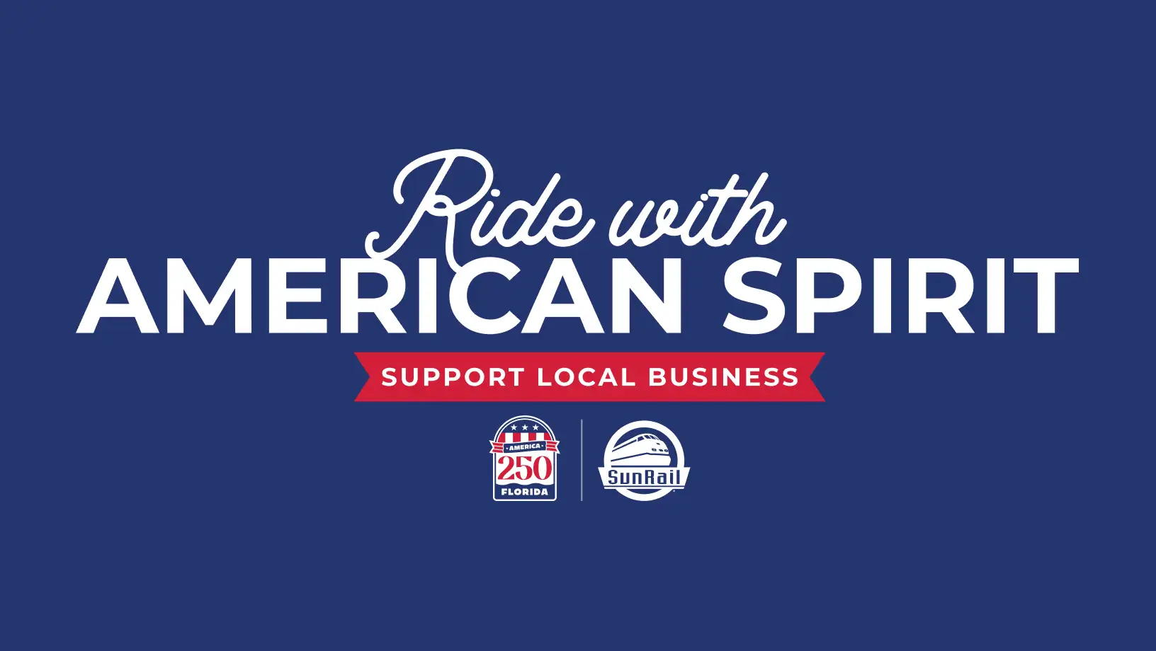 Ride with American spirit. Support local business.